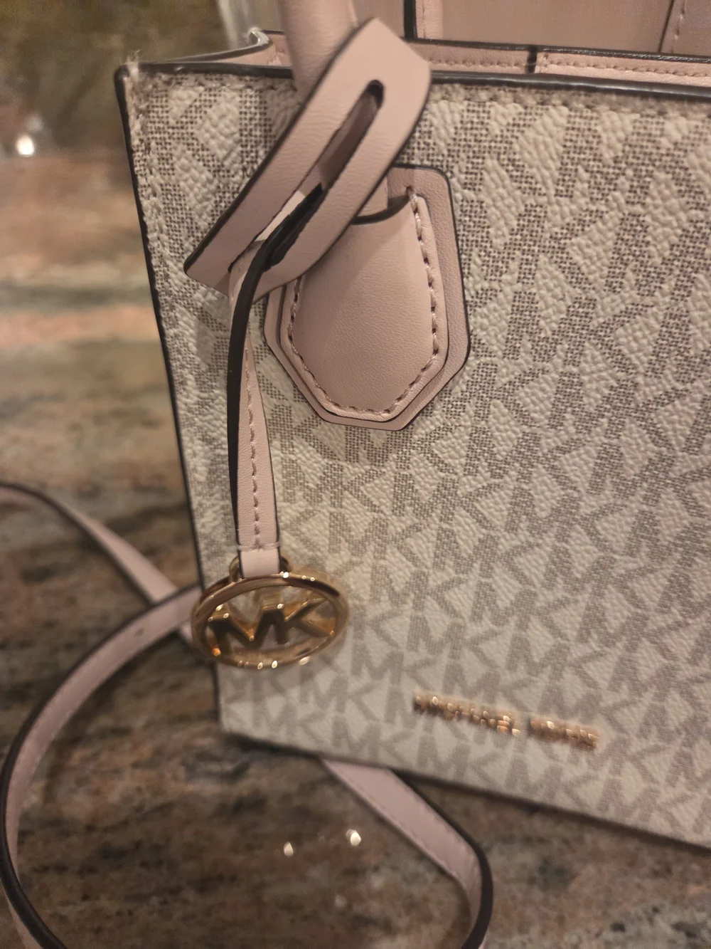 Michael Kors Pink 3-Piece Handbag Set - Tote, Wristlet & Mini Satchel